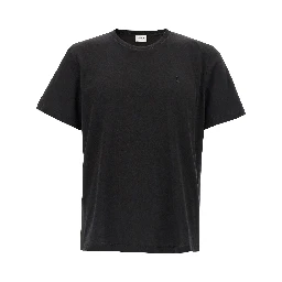 Black Cotton T-Shirt