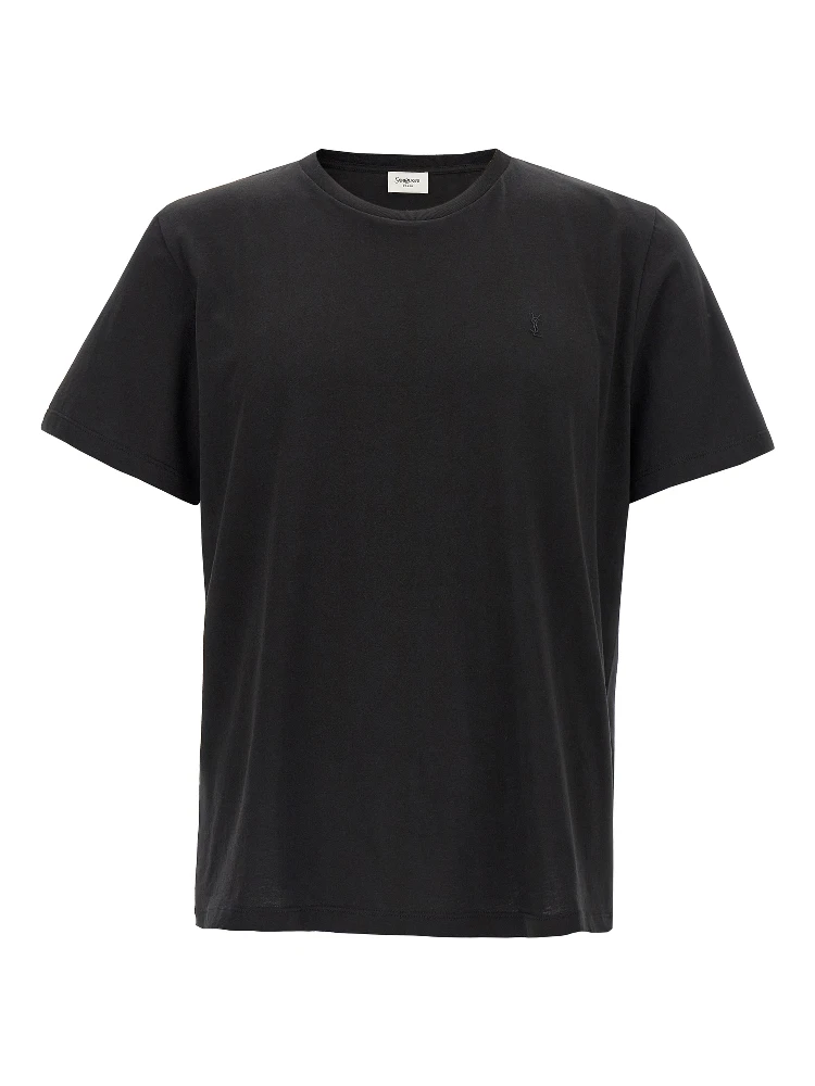 Black Cotton T-Shirt