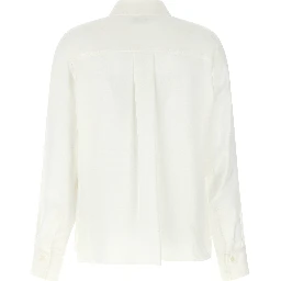 White Silk Blouse