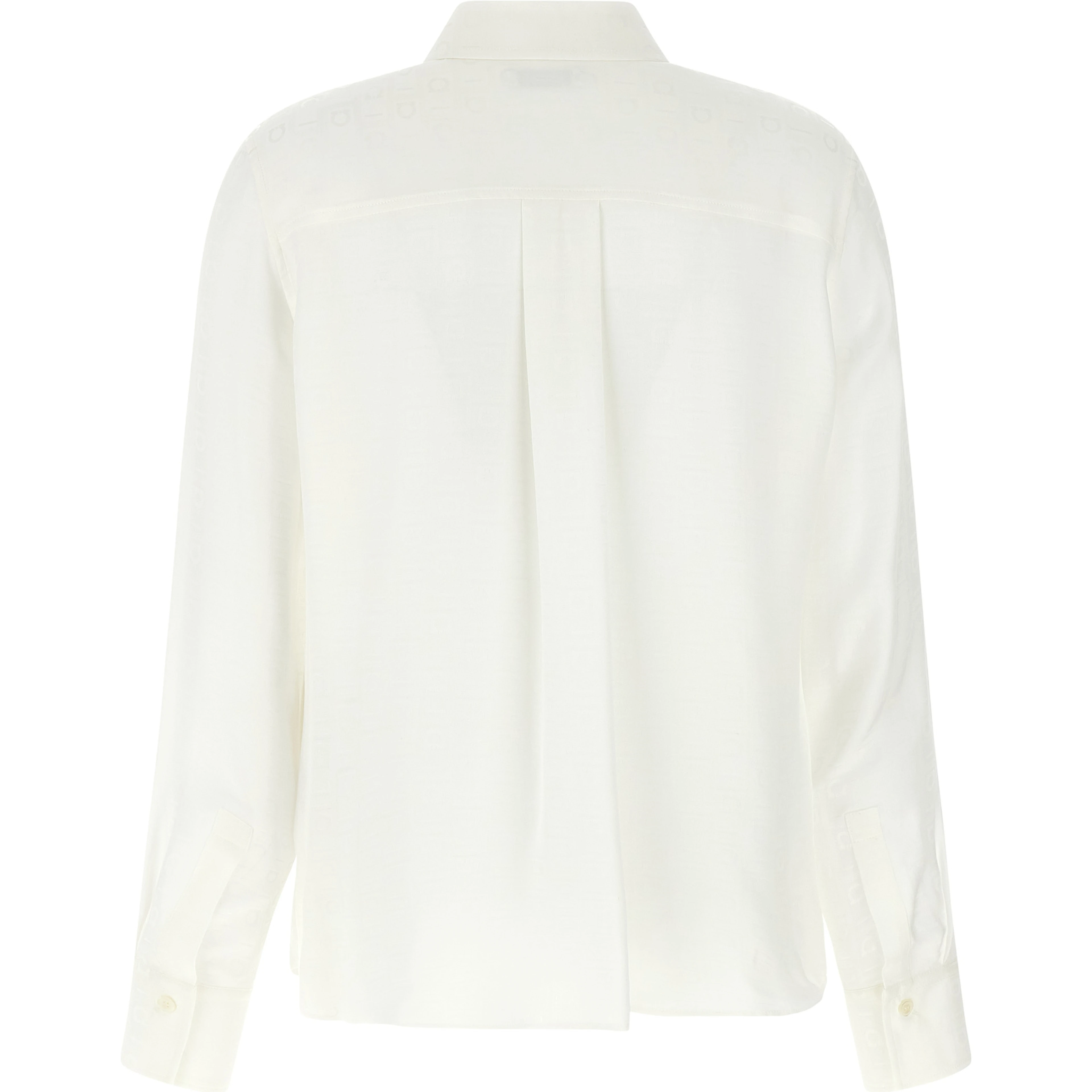 White Silk Blouse