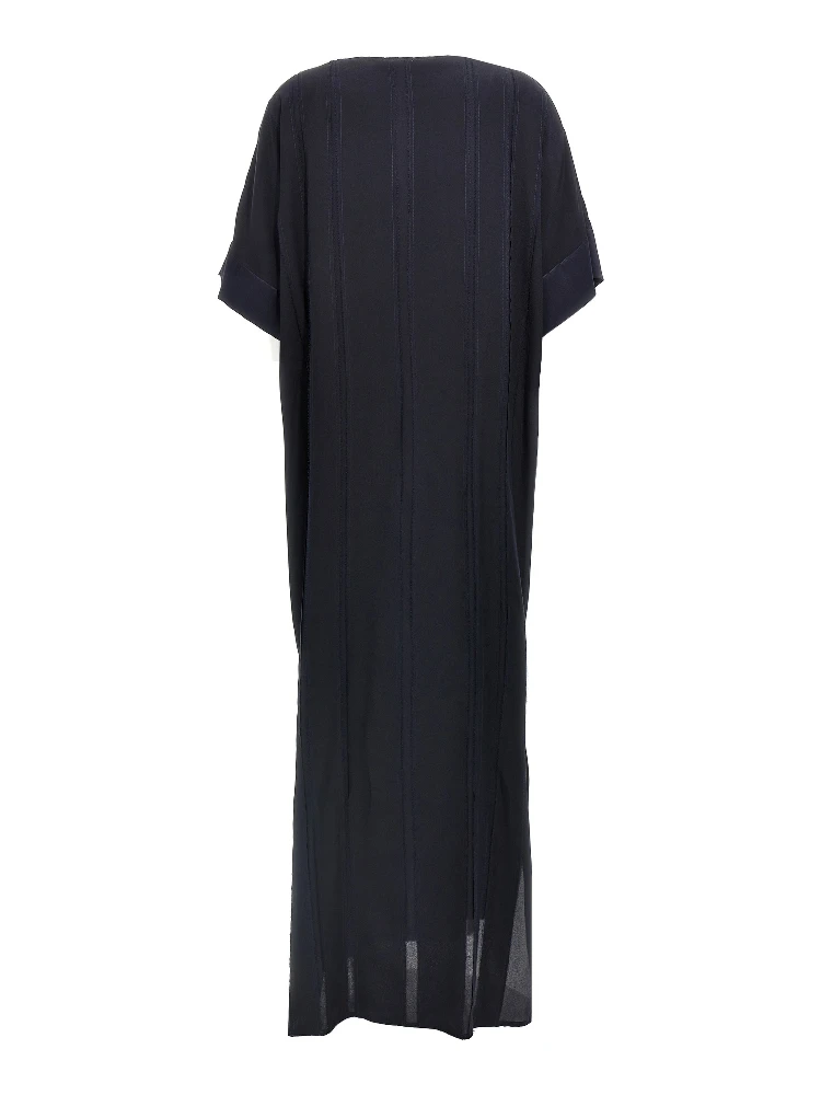 Blue Silk Long Dress alternative
