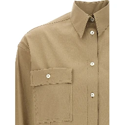 Beige Cotton Blouse