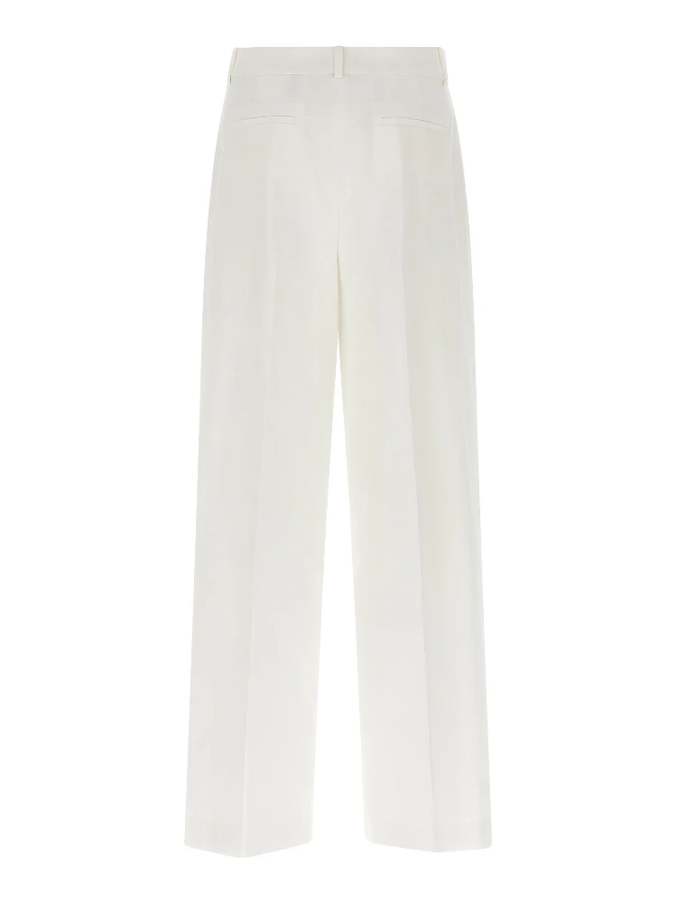 White Linen Casual Pants alternative