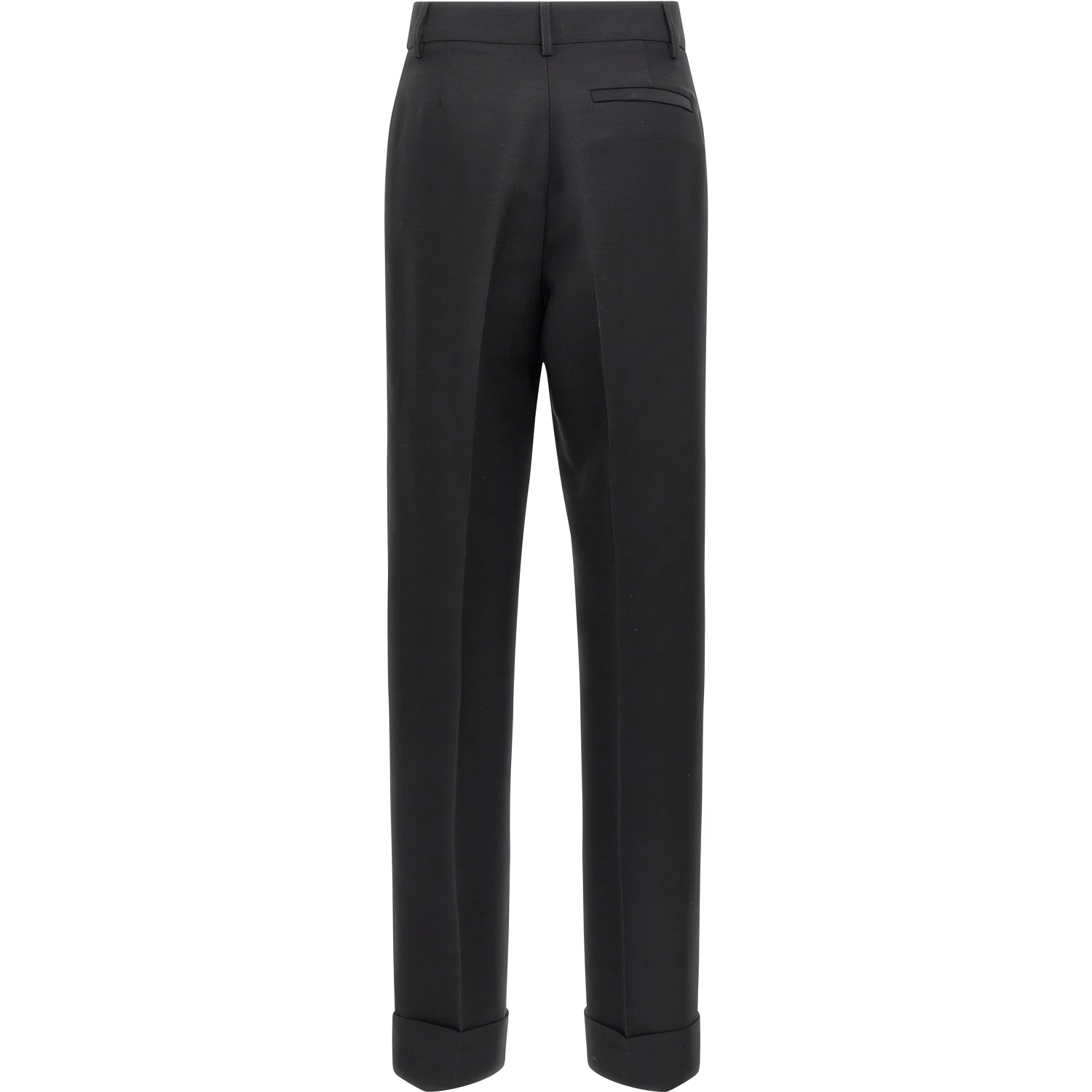Black Viscose Dress Pants