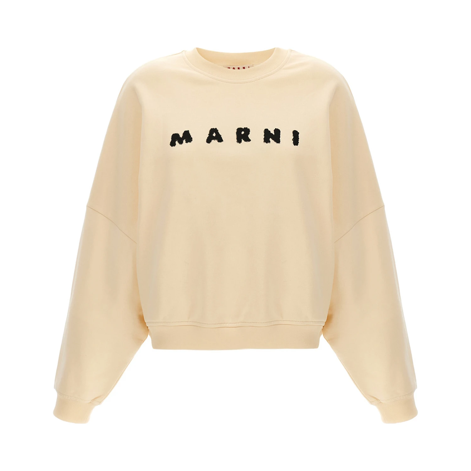 White Cotton Sweatshirt