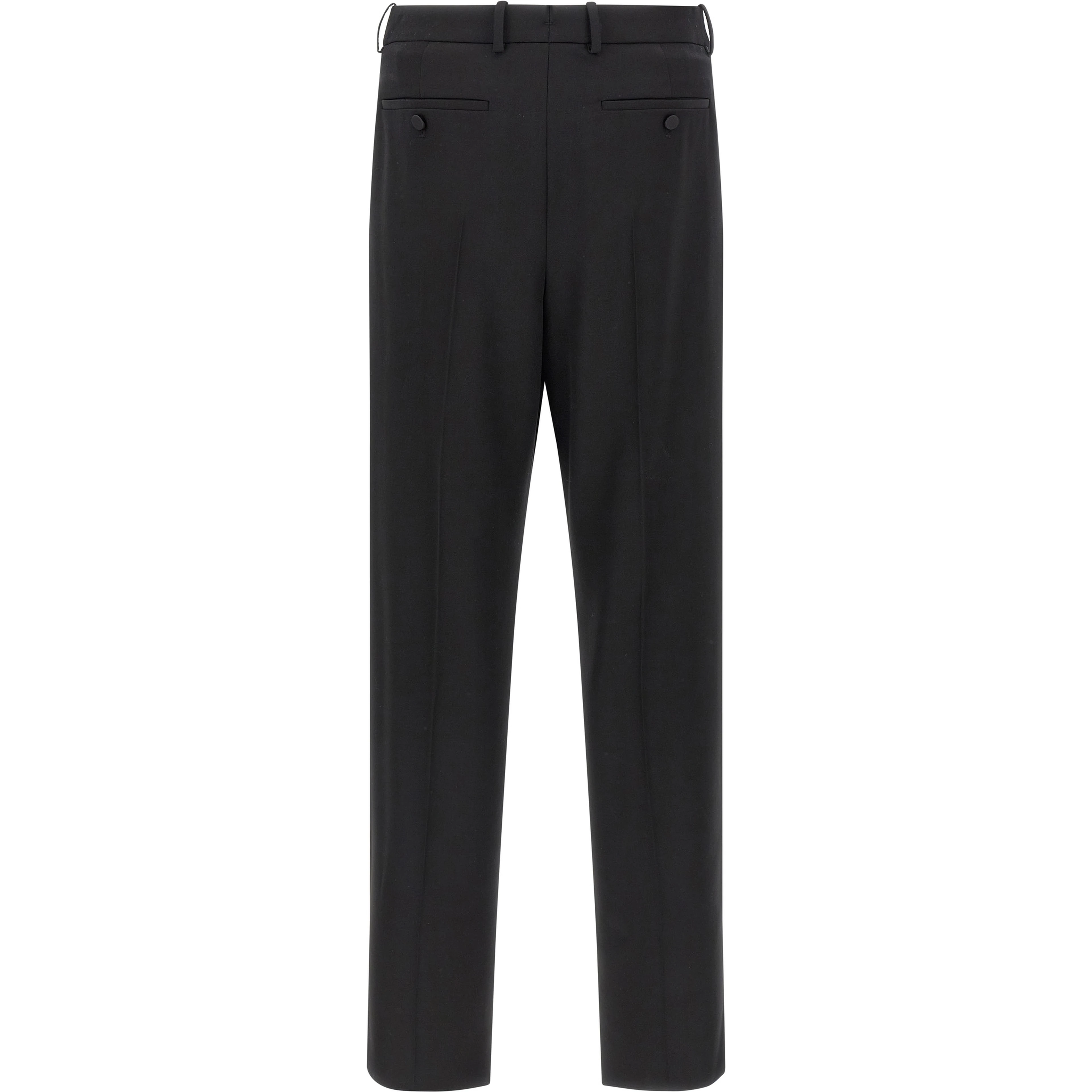 Black Wool Dress Pants