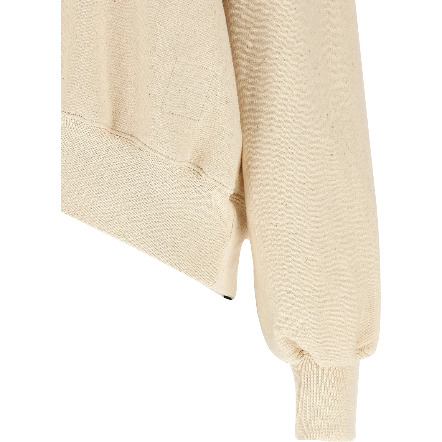 Beige Cotton Sweatshirt