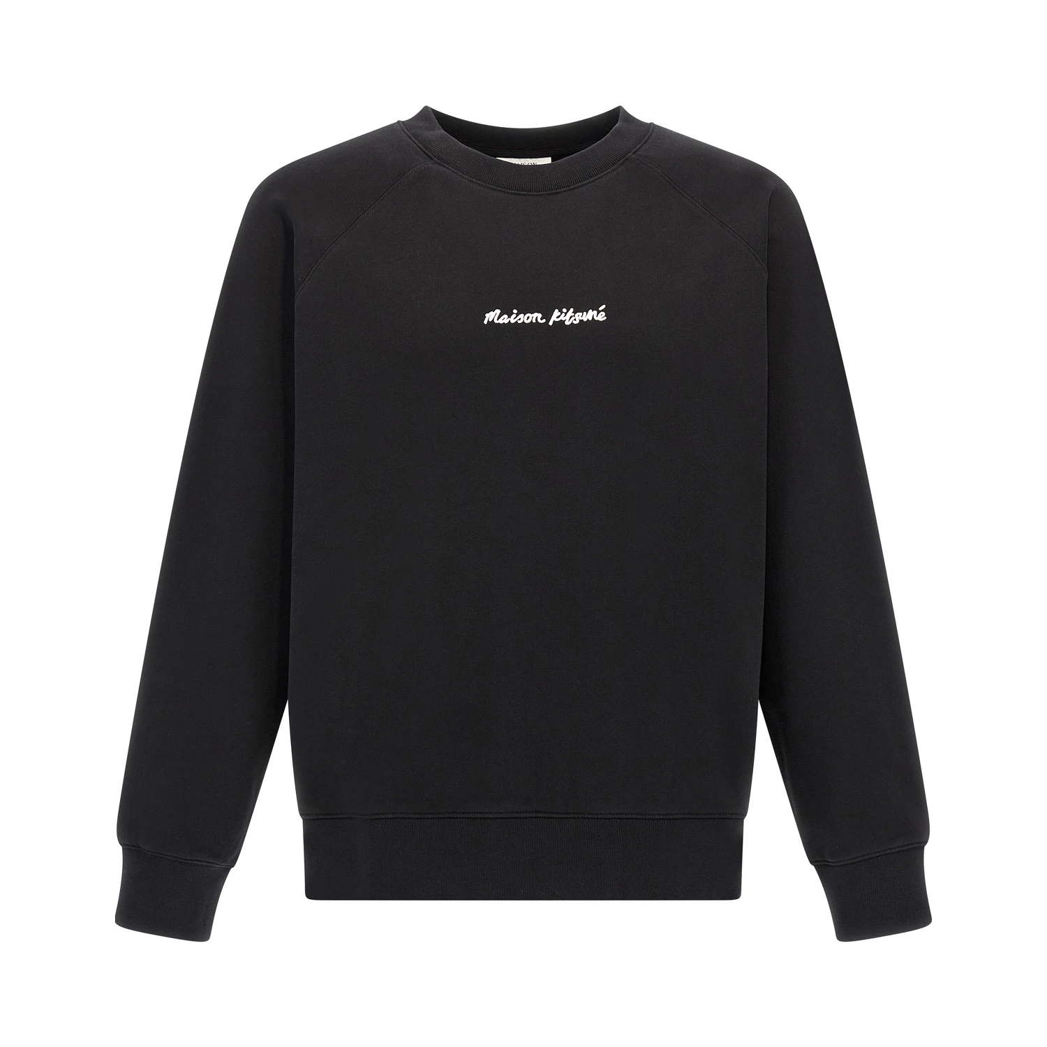 Black Cotton Sweatshirt