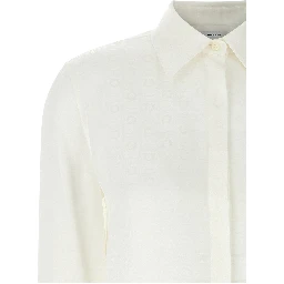 White Silk Blouse