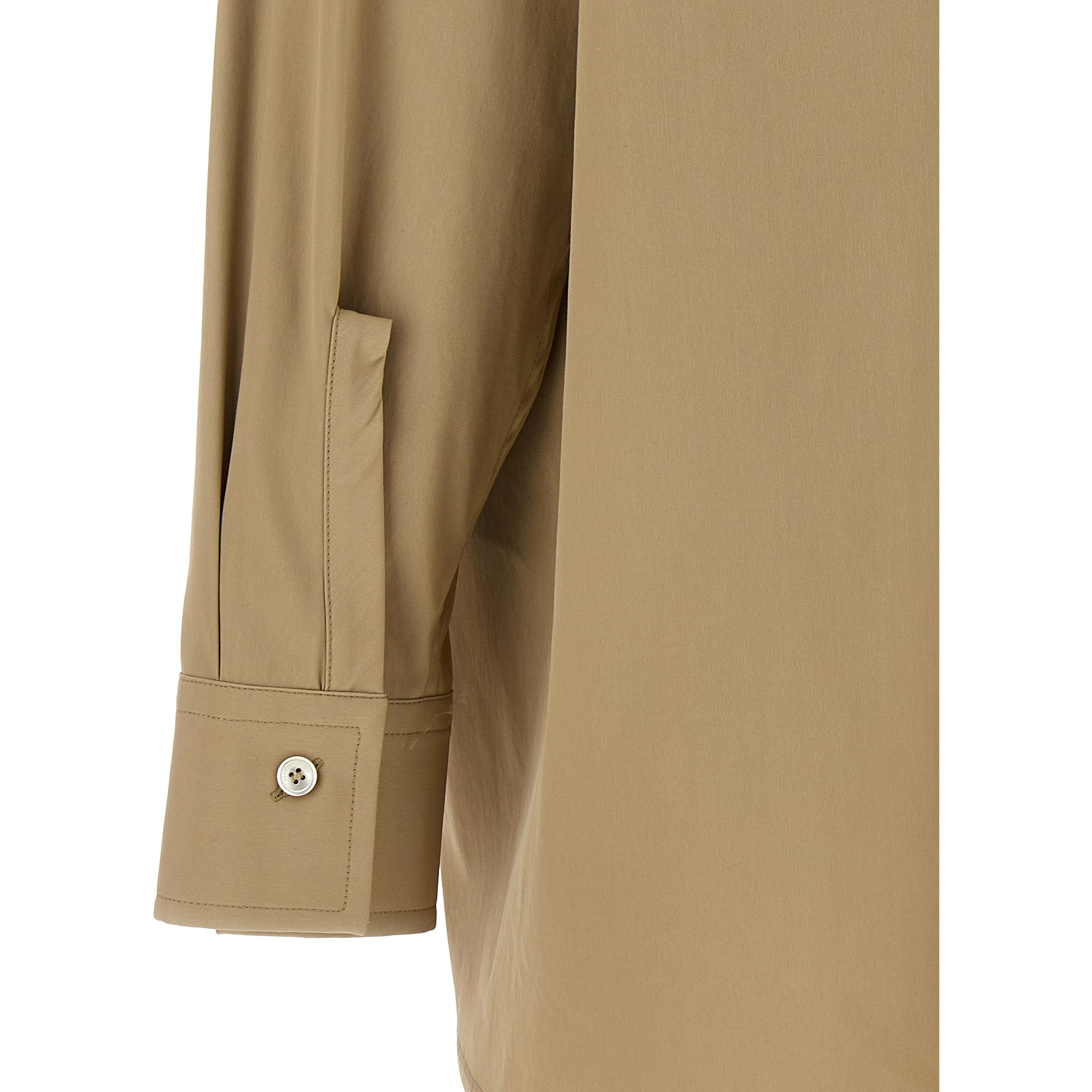 Beige Cotton Blouse