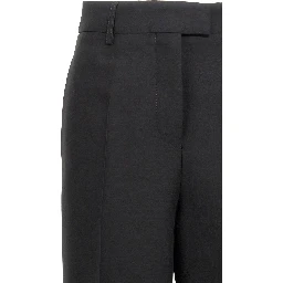 Black Viscose Dress Pants