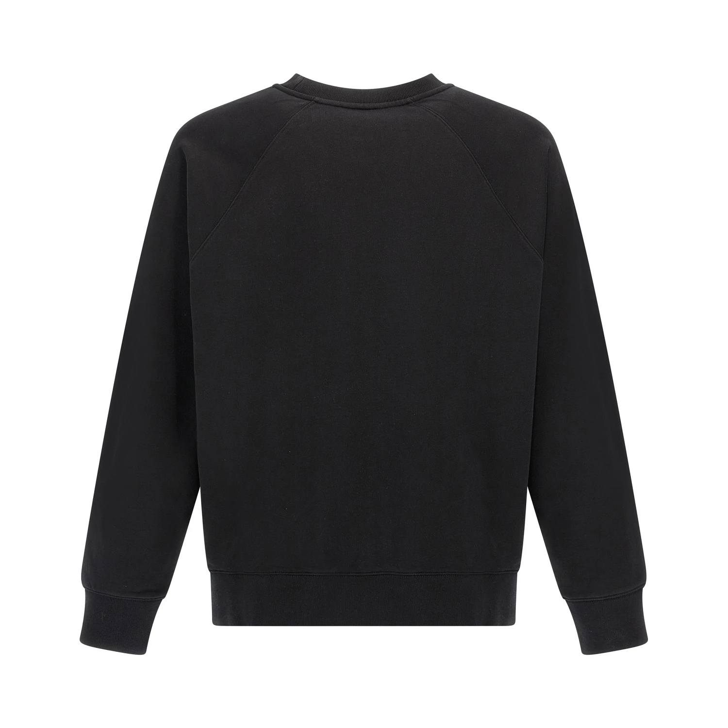 Black Cotton Sweatshirt