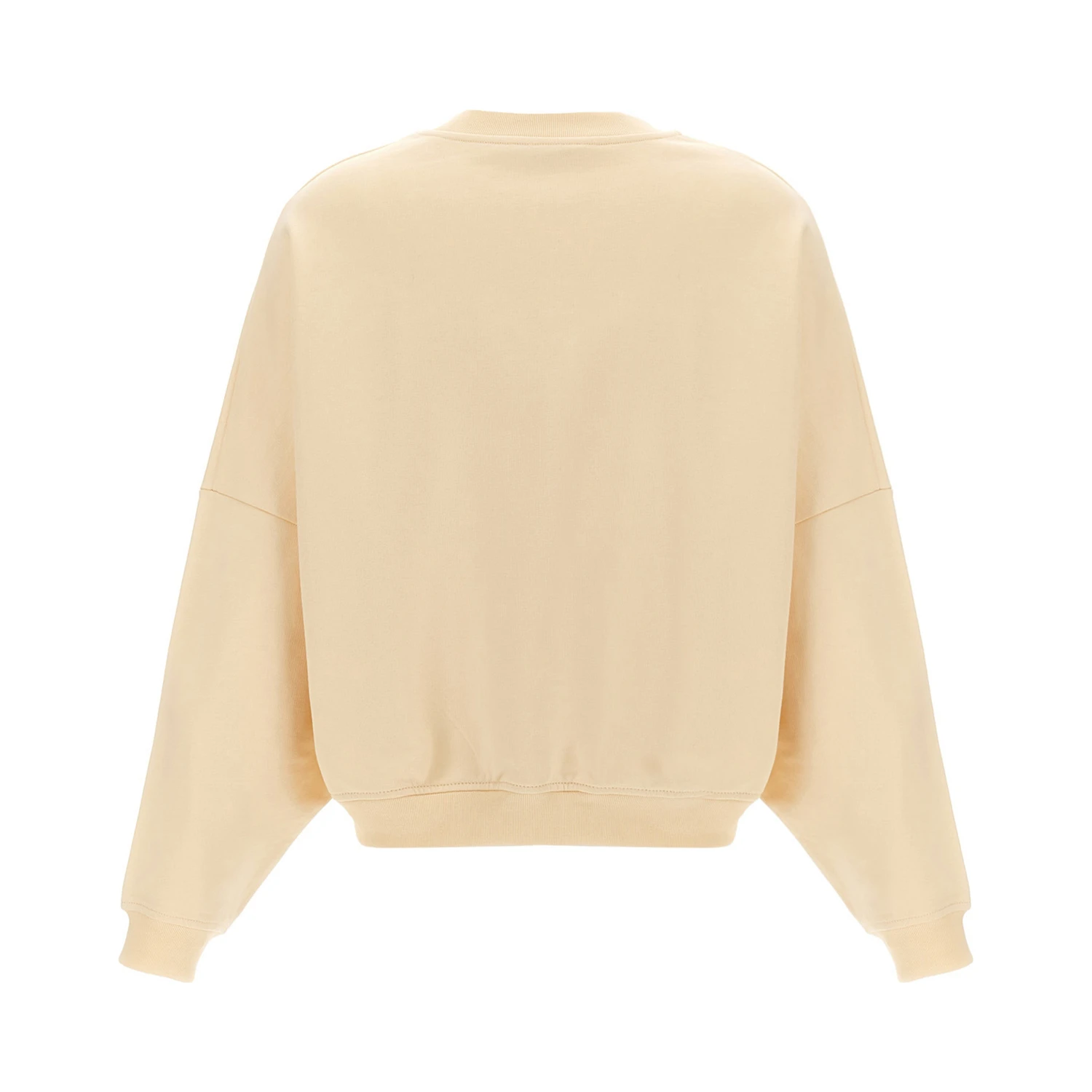 White Cotton Sweatshirt