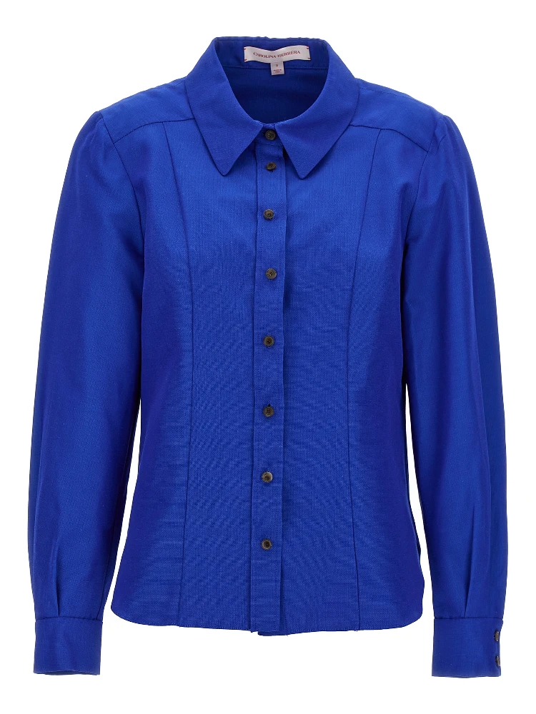 Blue Cotton Blouse