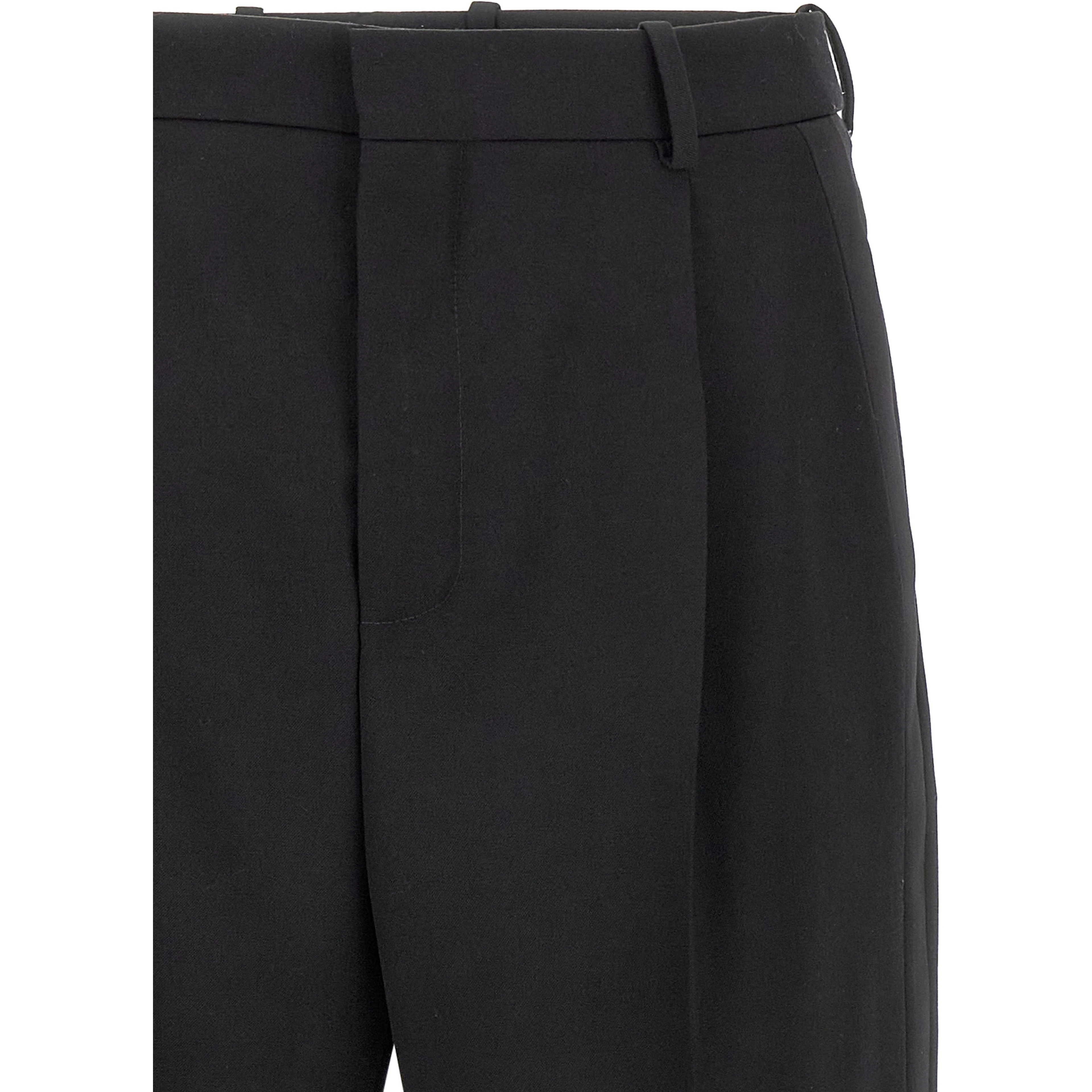Black Wool Dress Pants