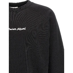 Black Cotton Sweatshirt