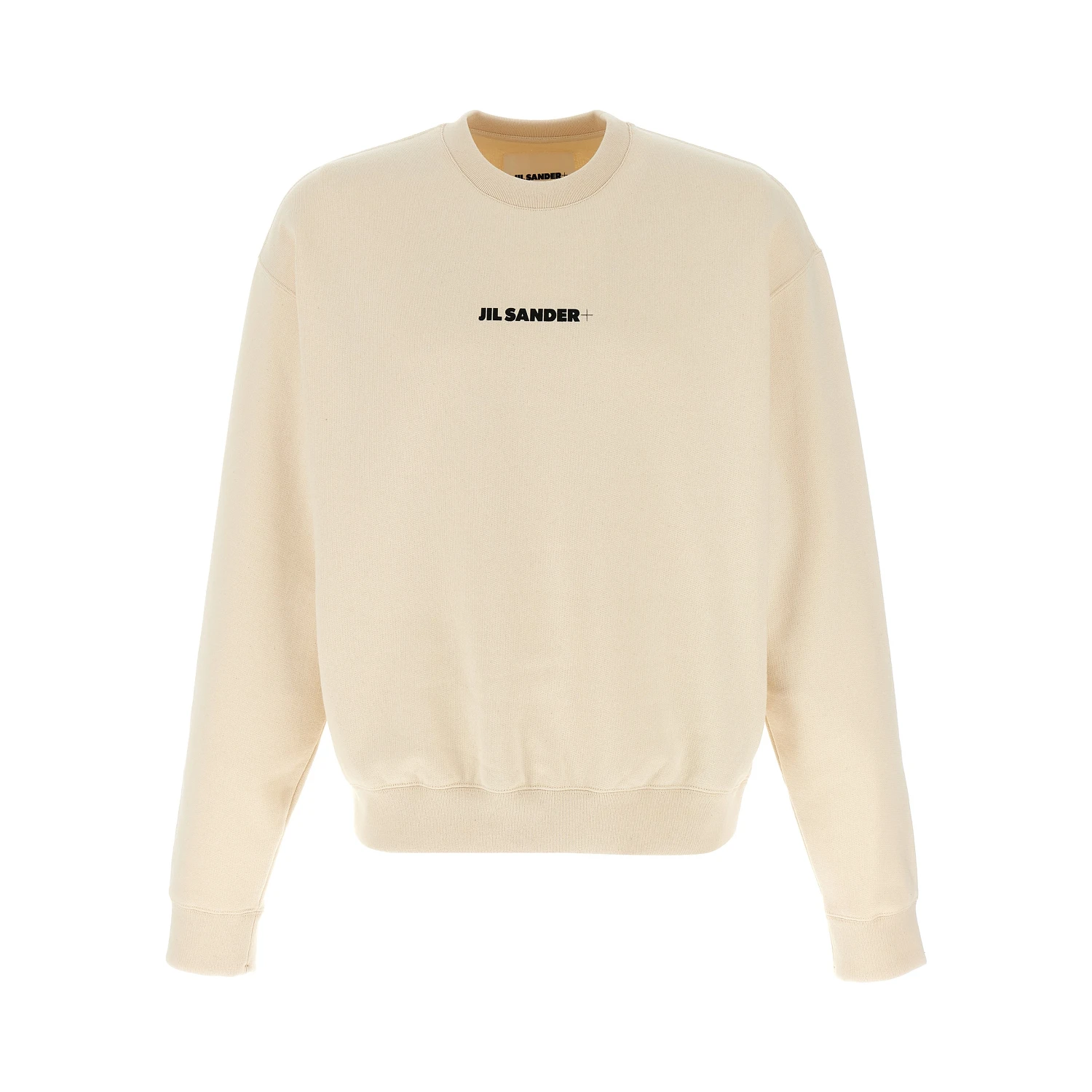 Beige Cotton Sweatshirt