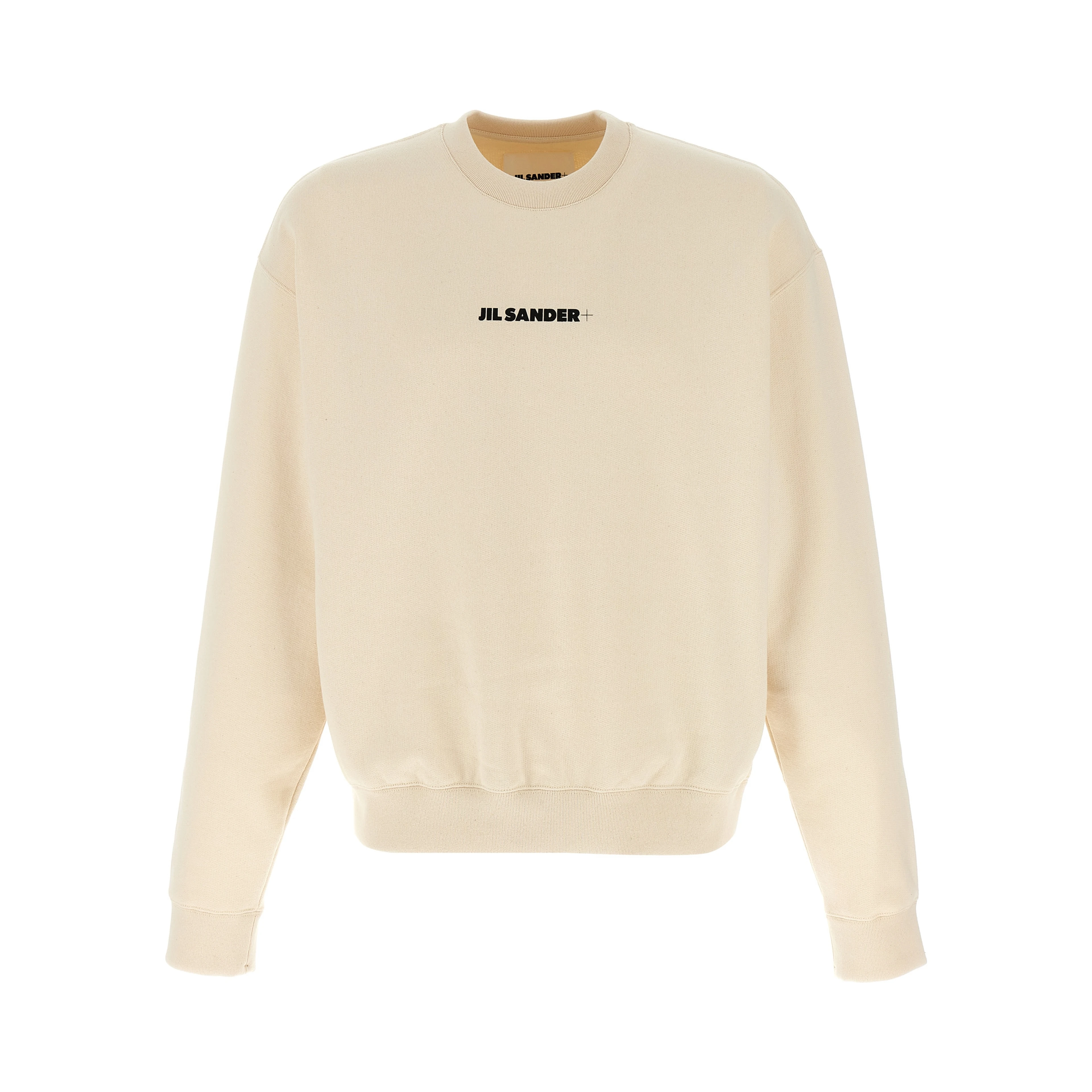Beige Cotton Sweatshirt