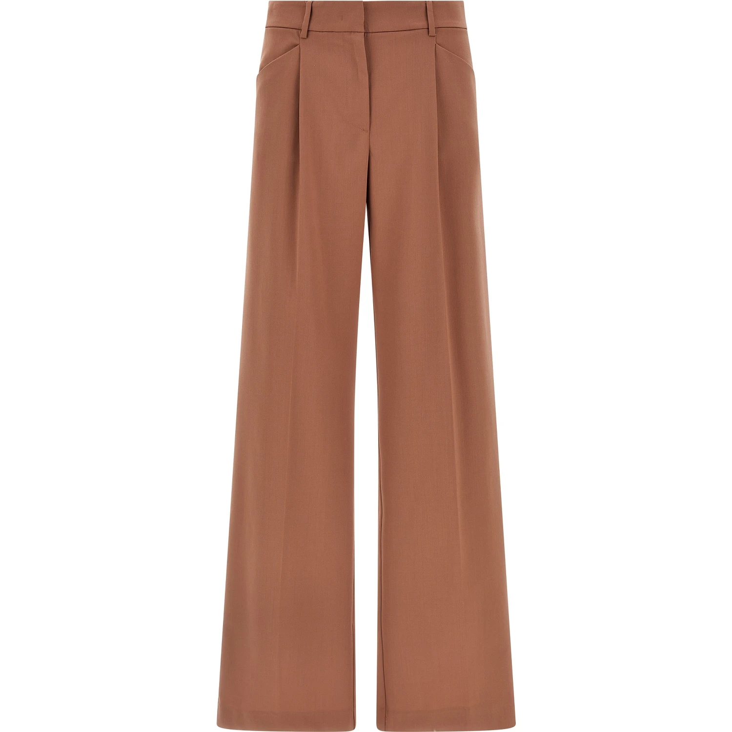 Multicolor Polyester Dress Pants