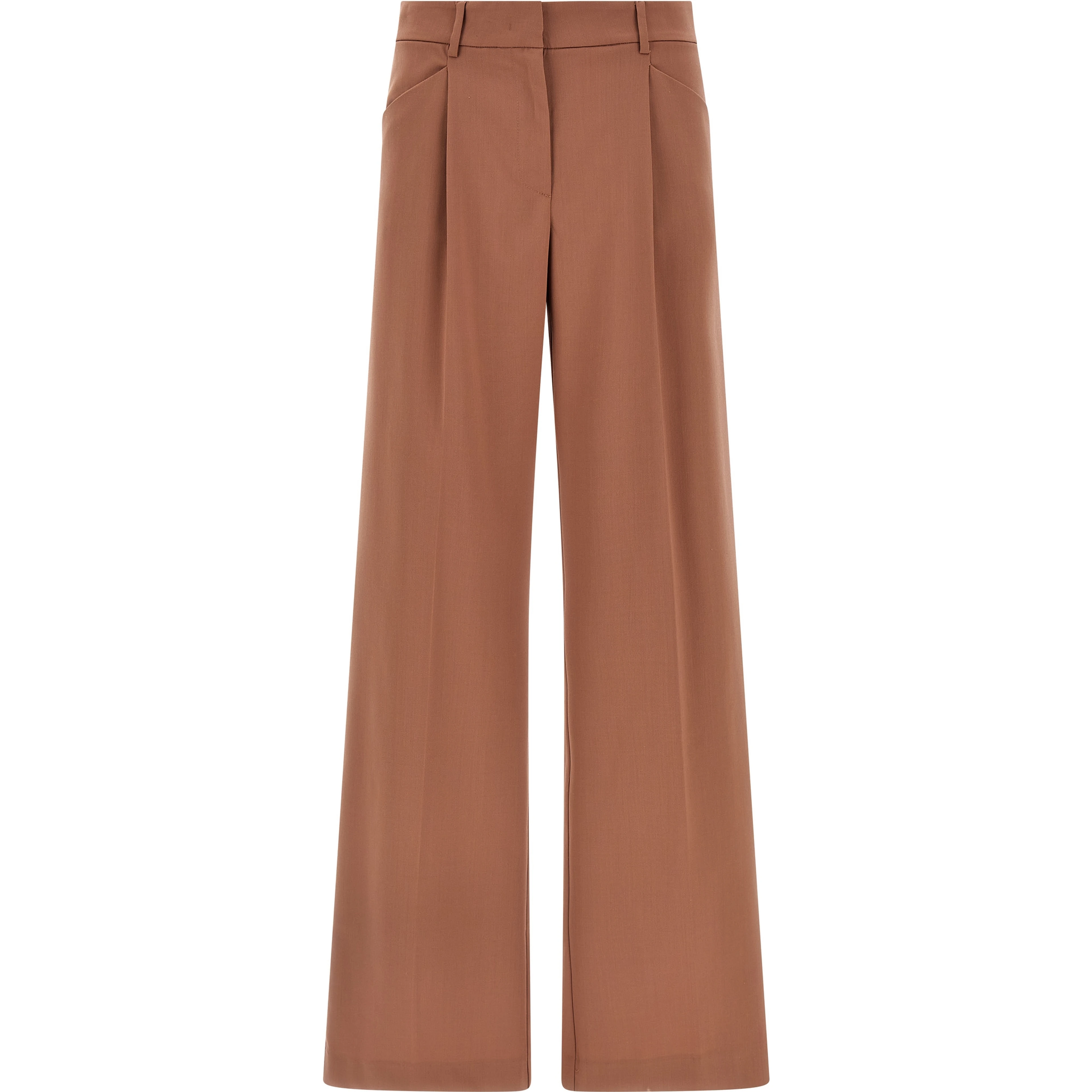 Multicolor Polyester Dress Pants
