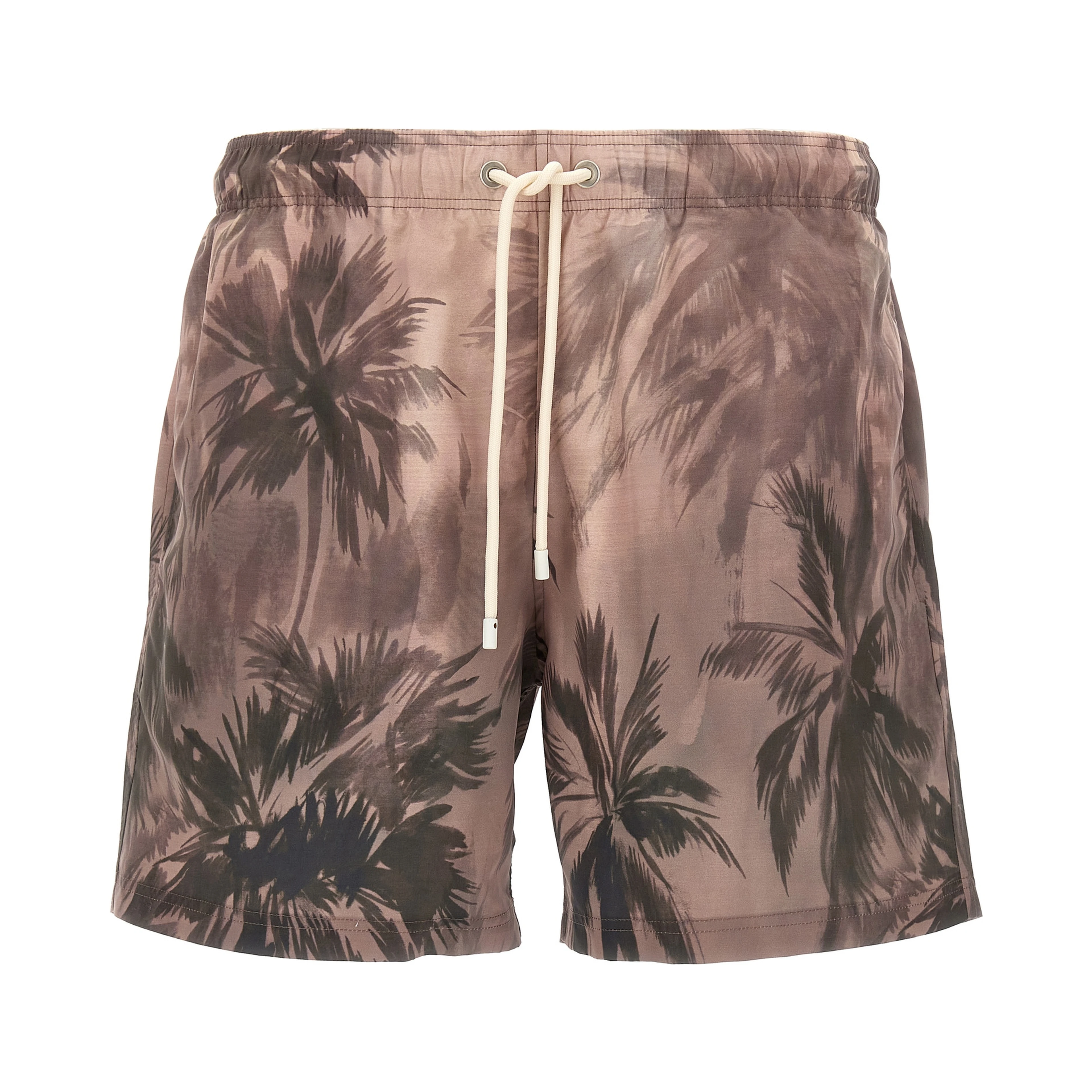 Multicolor Polyester Swim Shorts