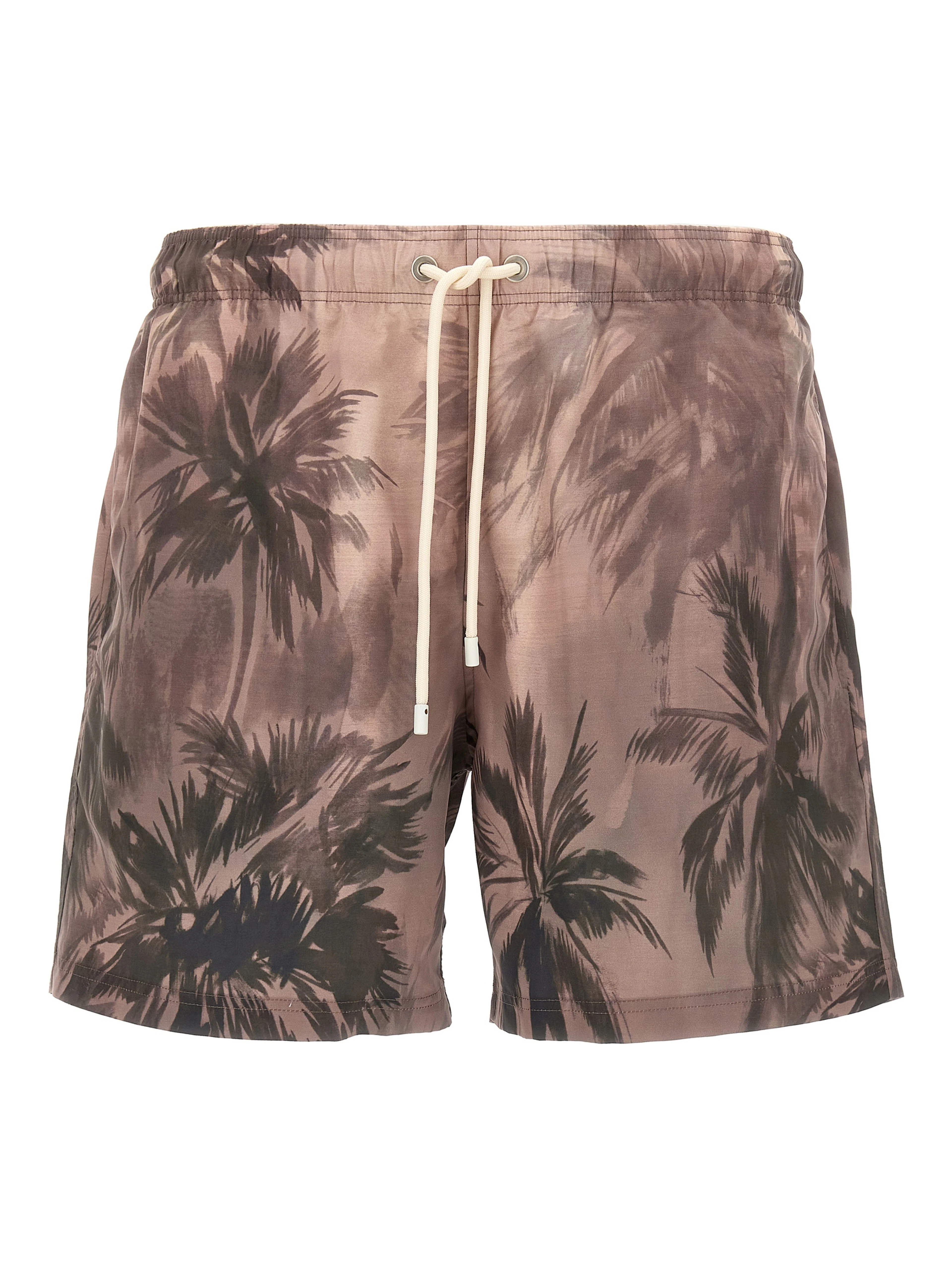 Multicolor Polyester Swim Shorts