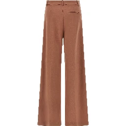 Multicolor Polyester Dress Pants