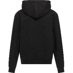 Black Cotton Sweatshirt
