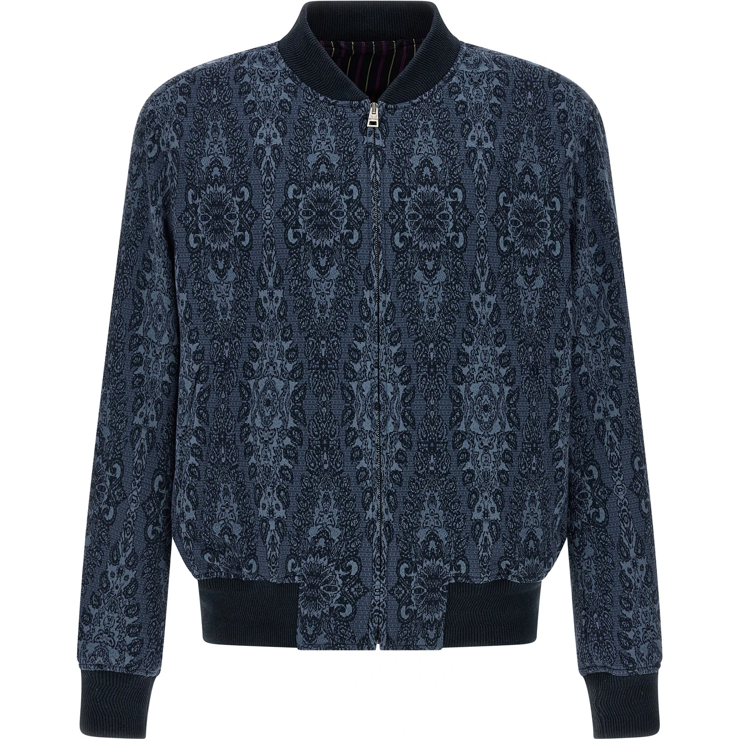 Blue Cotton Bomber