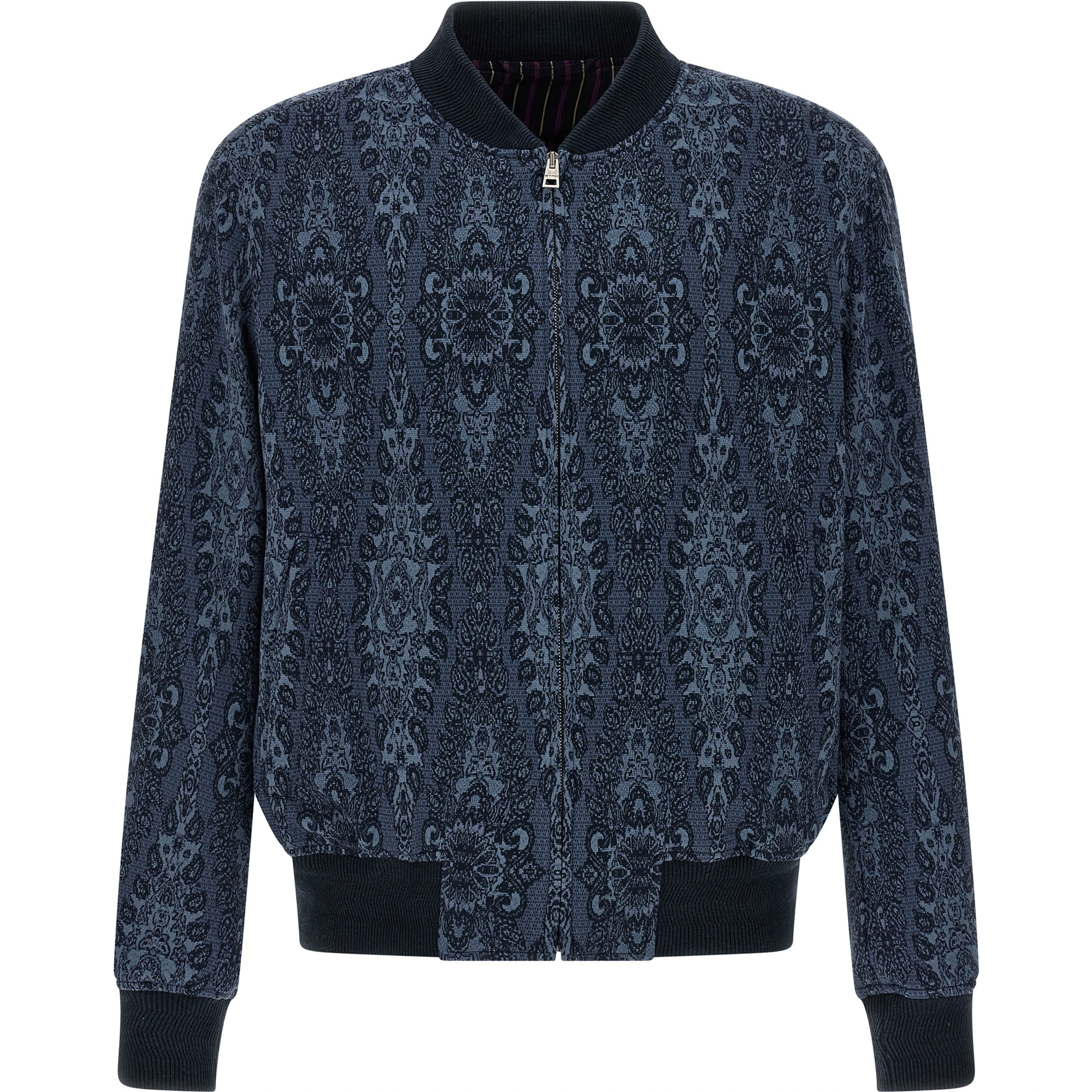 Blue Cotton Bomber