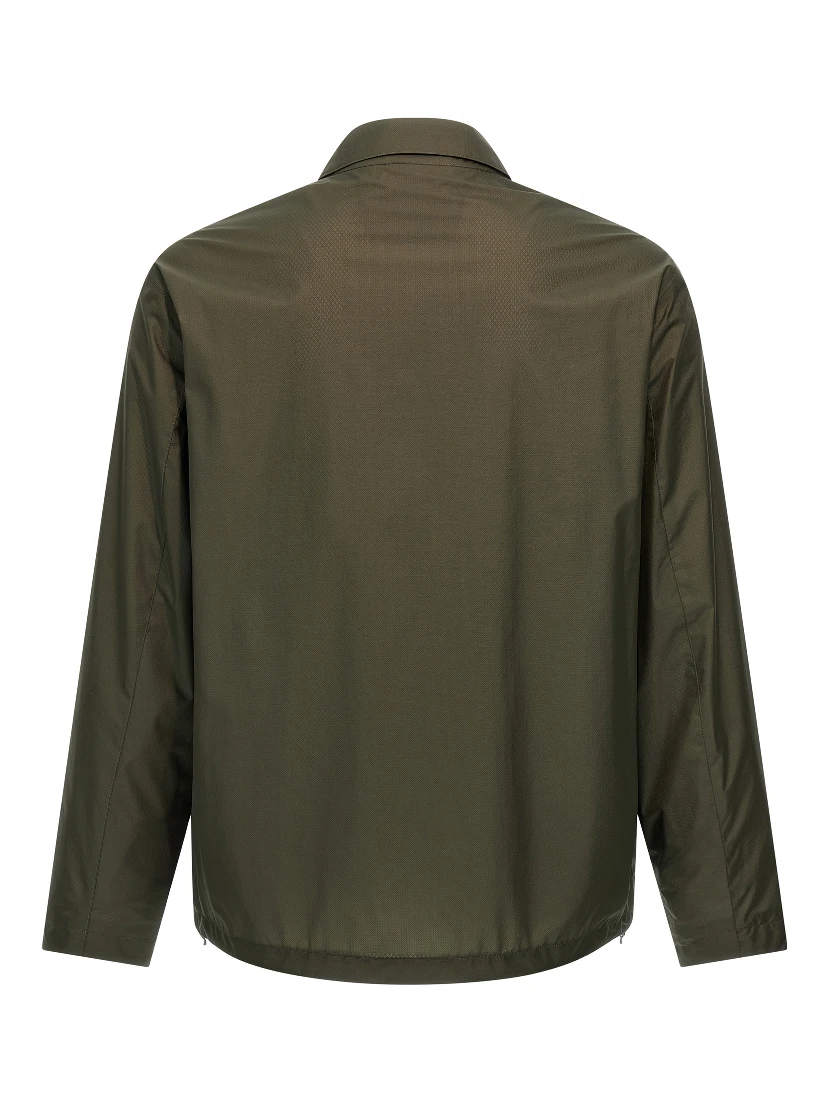 Bicolor Polyamide Blouse