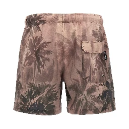 Multicolor Polyester Swim Shorts