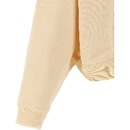 White Cotton Sweatshirt