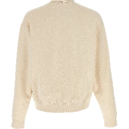 Beige Cotton Sweatshirt