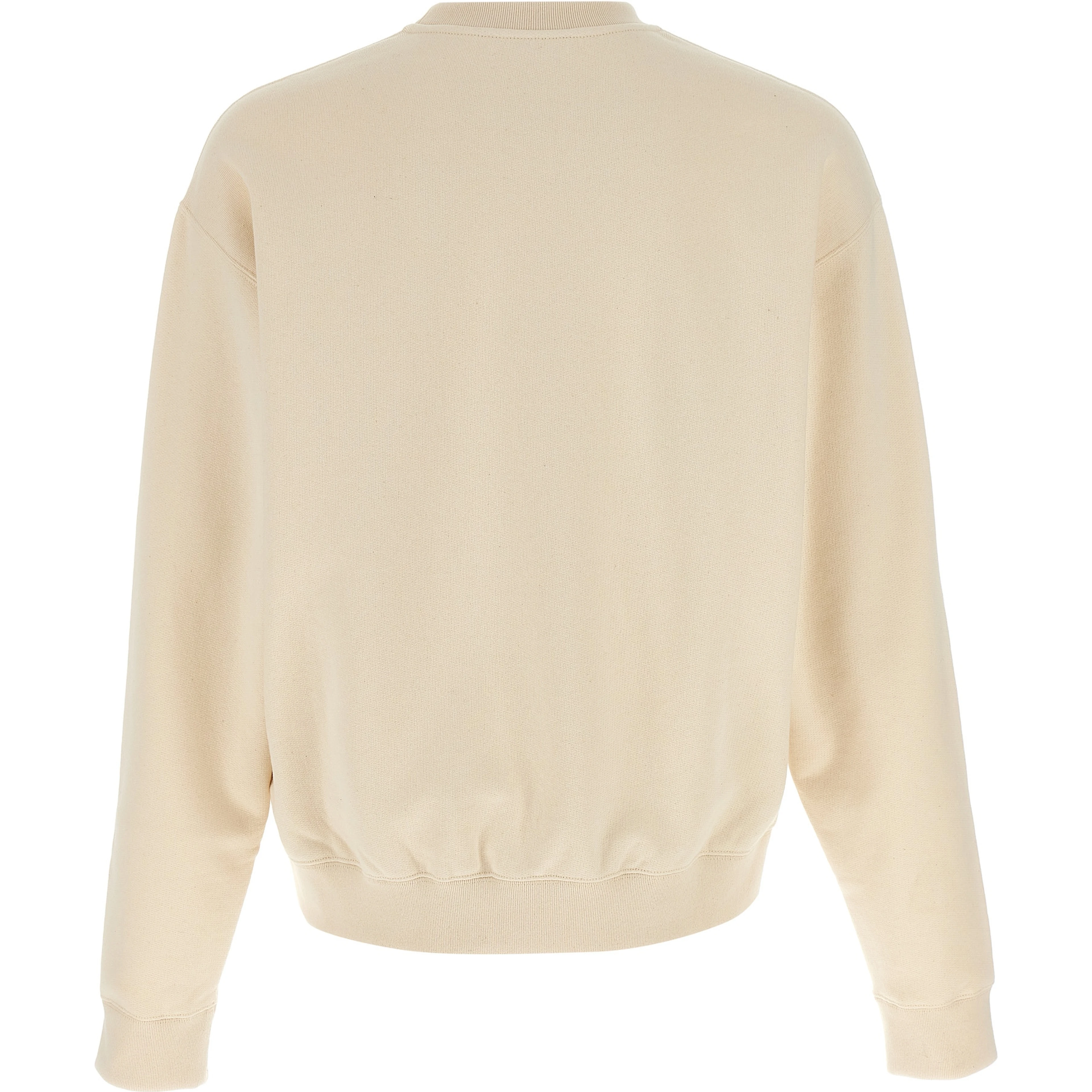 Beige Cotton Sweatshirt