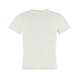 White Cotton T-Shirt