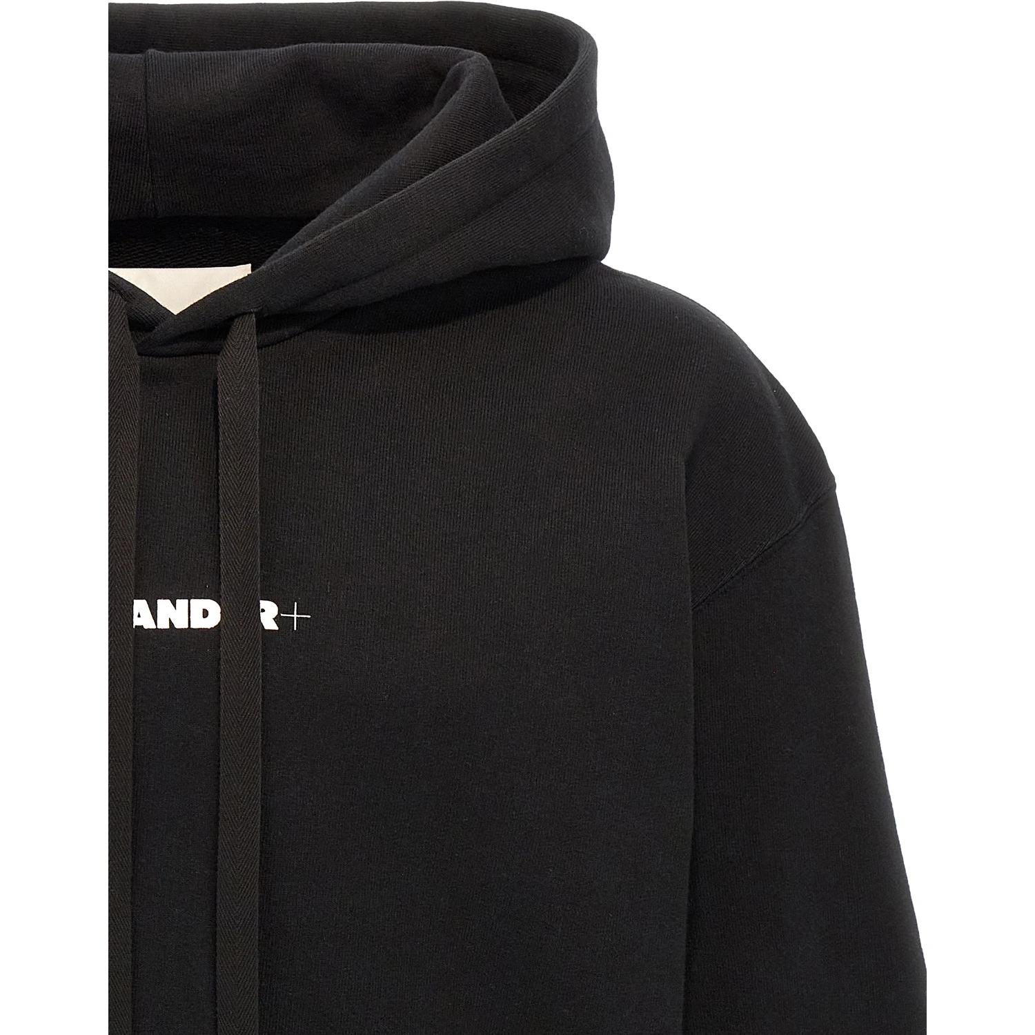 Black Cotton Sweatshirt