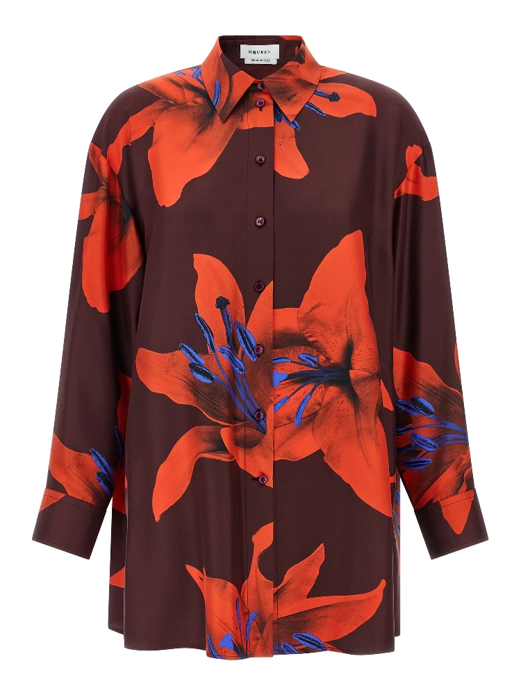 Multicolor Silk Blouse