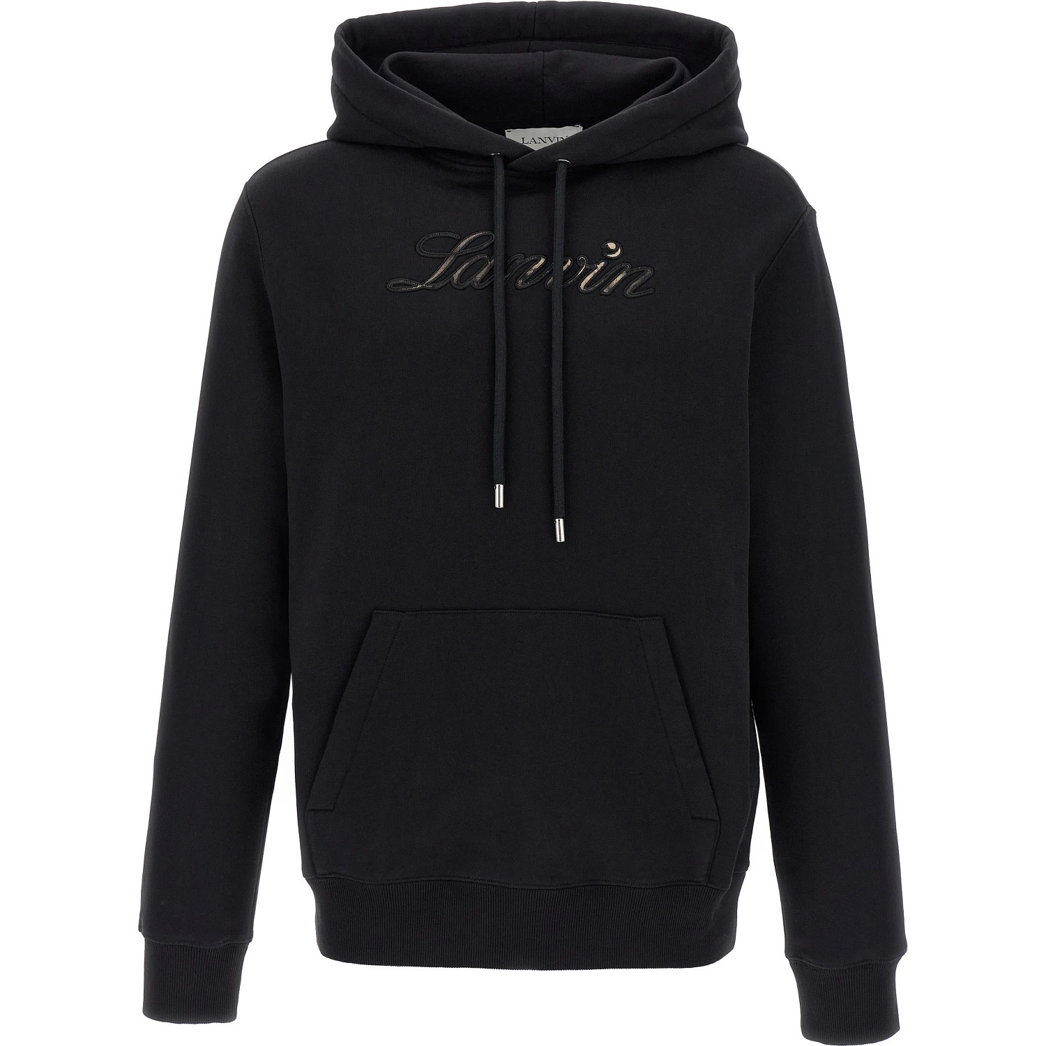 Black Cotton Sweatshirt