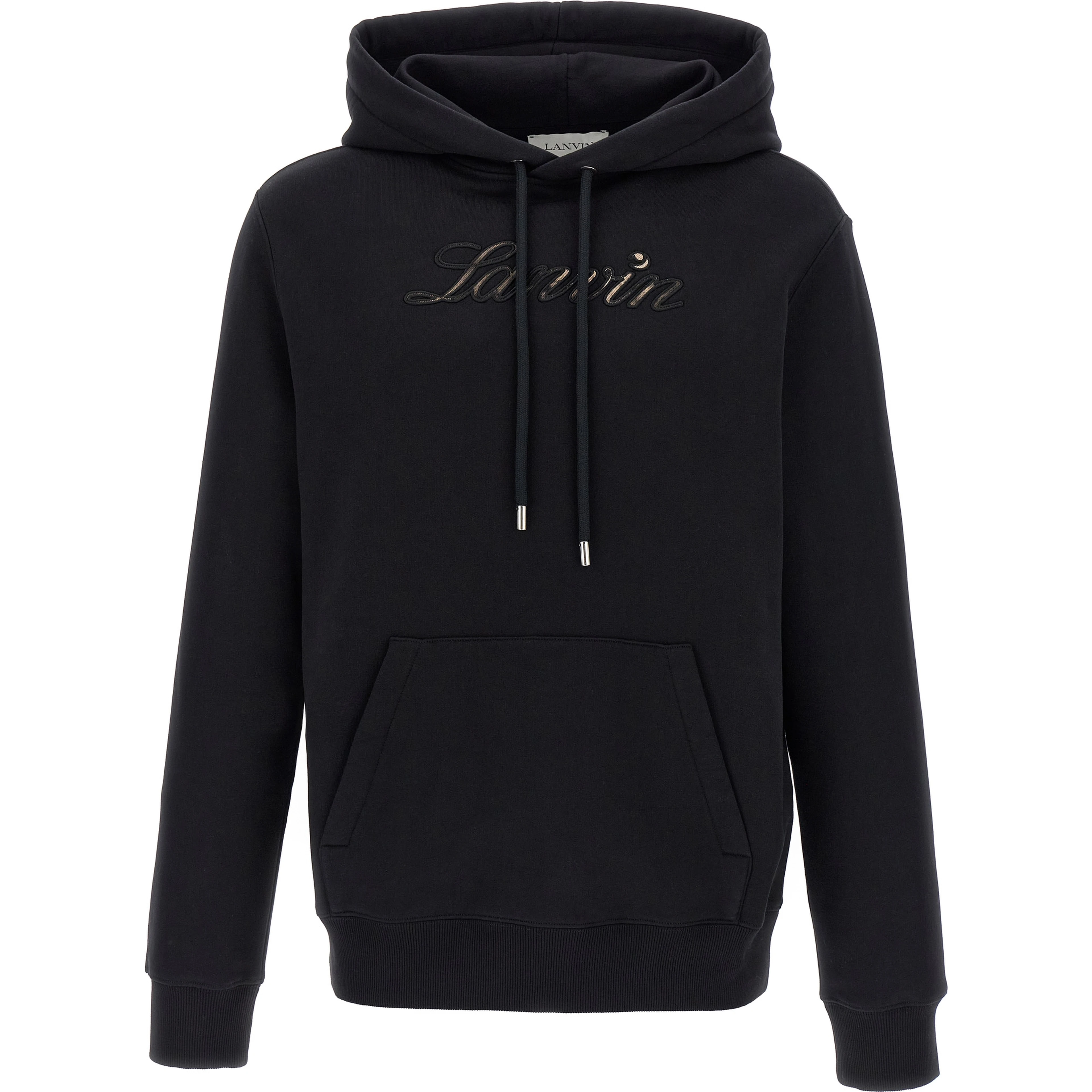 Black Cotton Sweatshirt