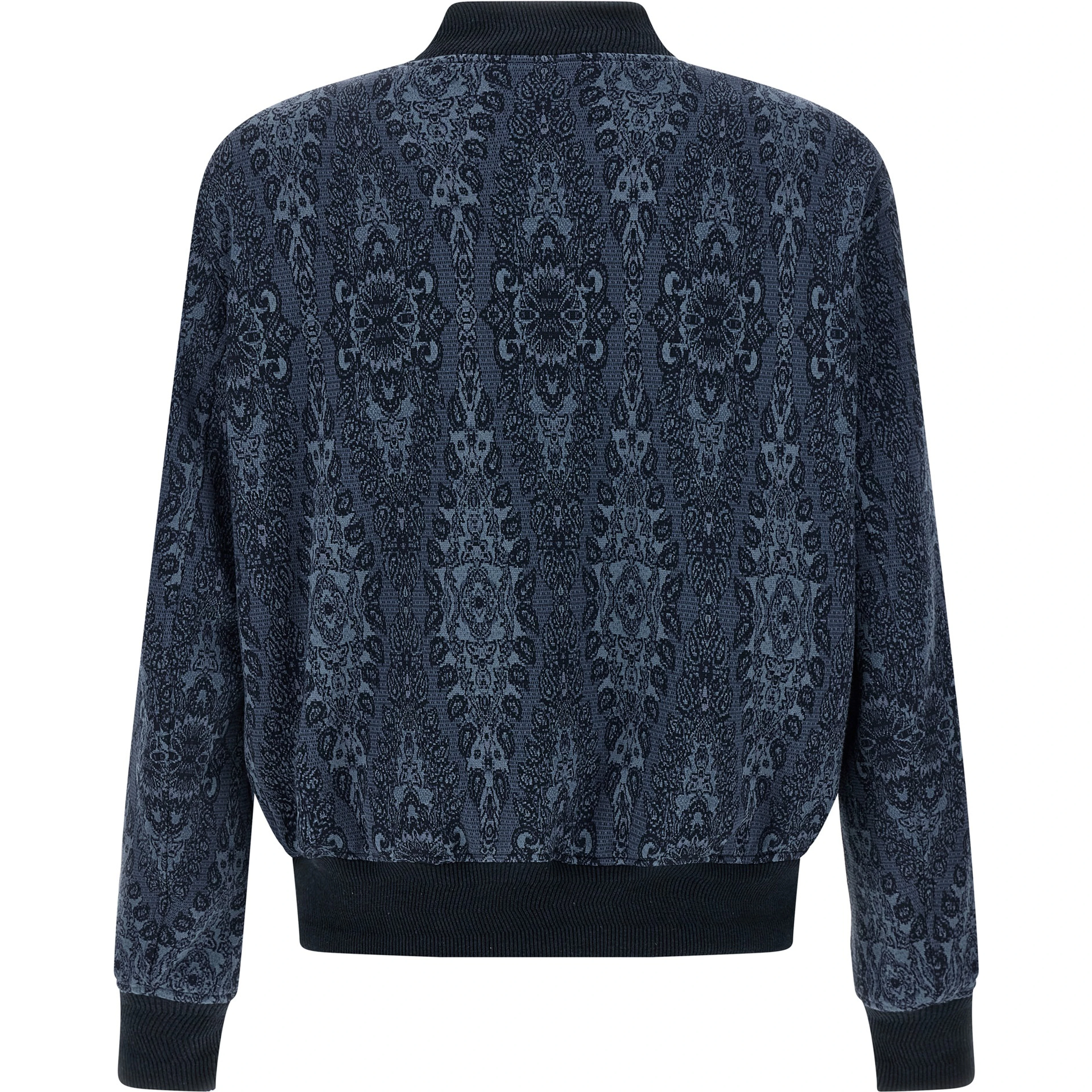 Blue Cotton Bomber