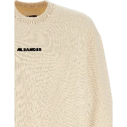 Beige Cotton Sweatshirt
