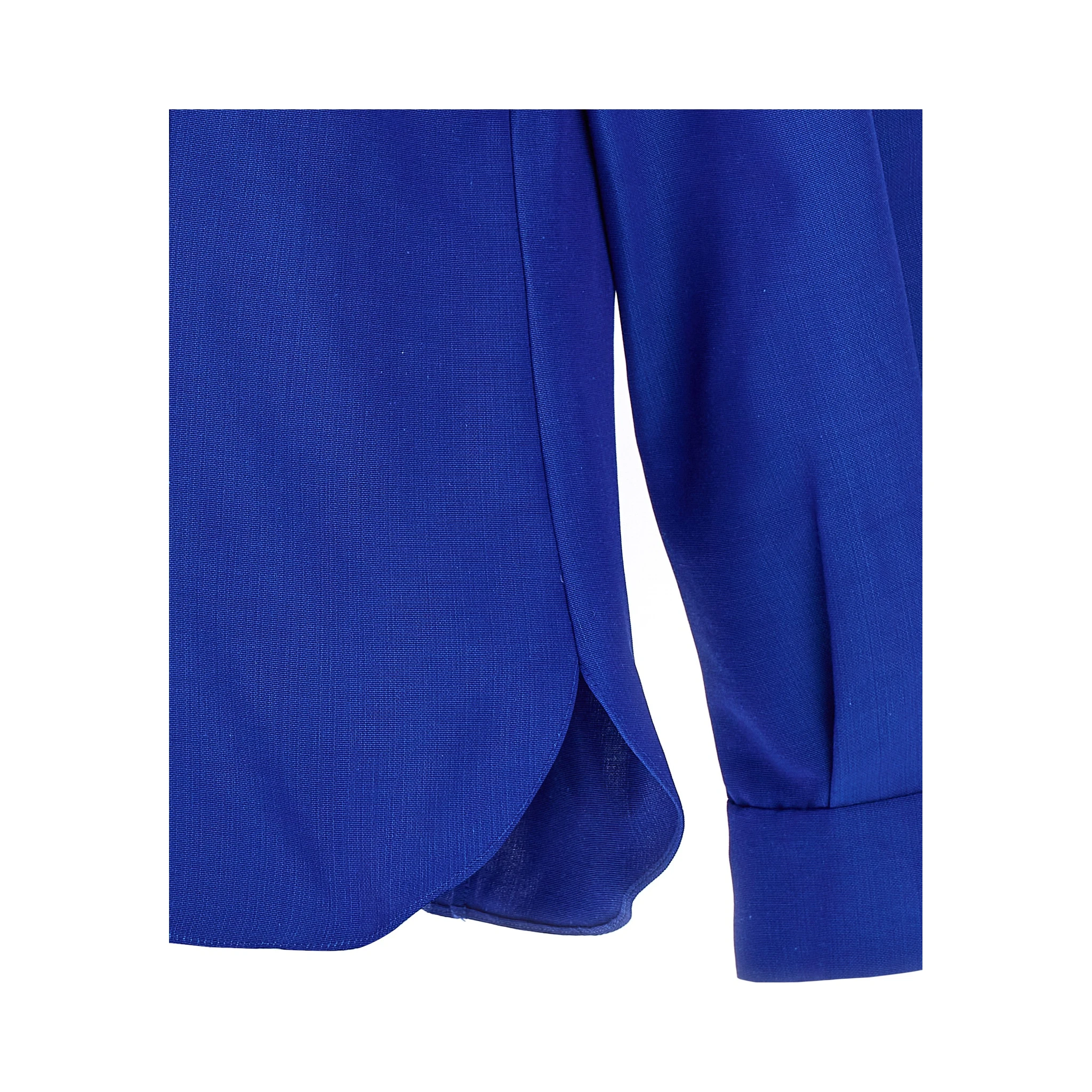 Blue Cotton Blouse