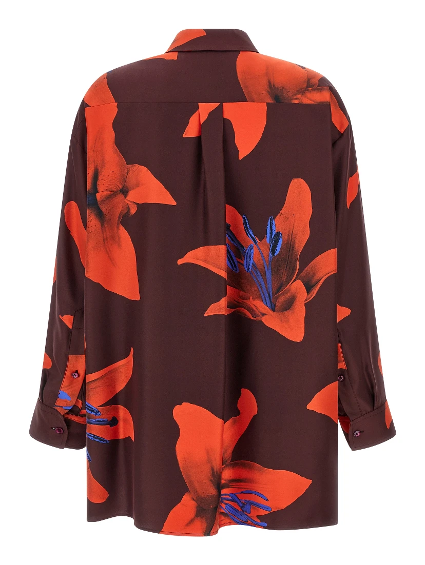 Multicolor Silk Blouse