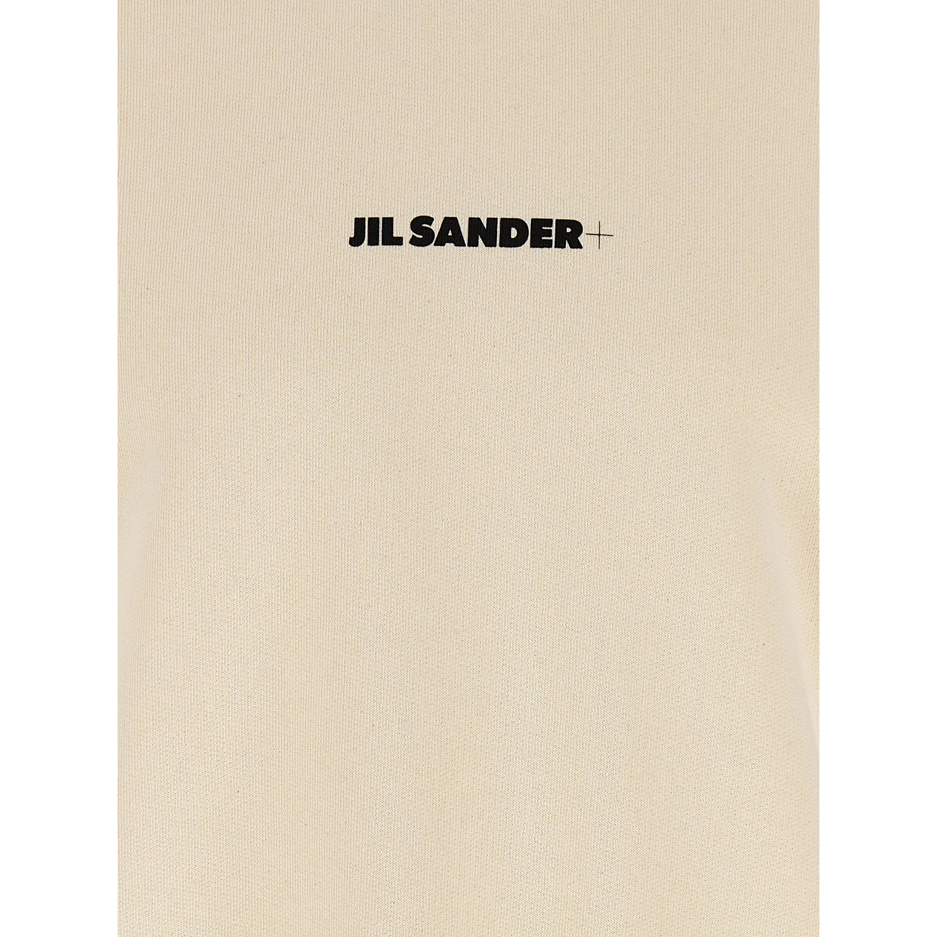 Beige Cotton Sweatshirt