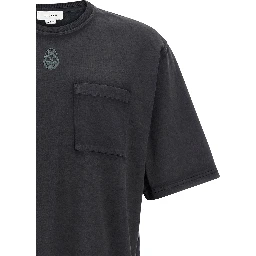 Black Cotton T-Shirt