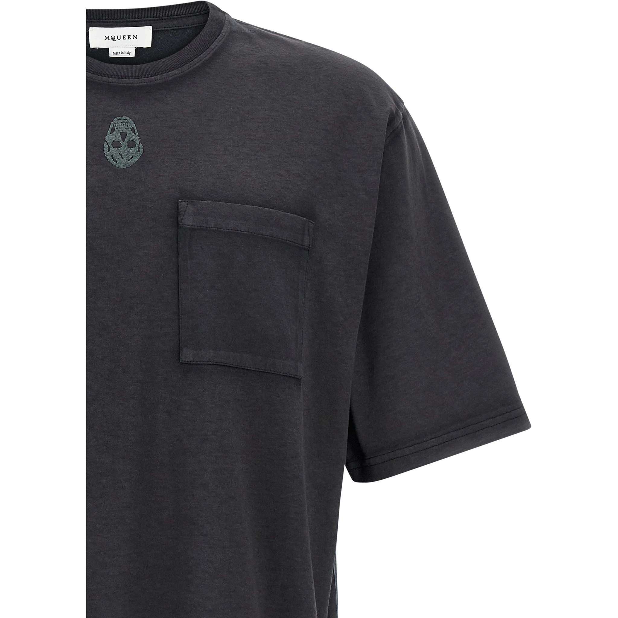 Black Cotton T-Shirt