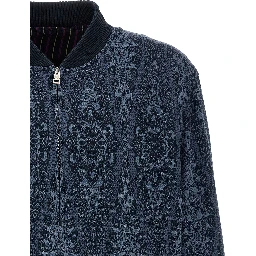 Blue Cotton Bomber
