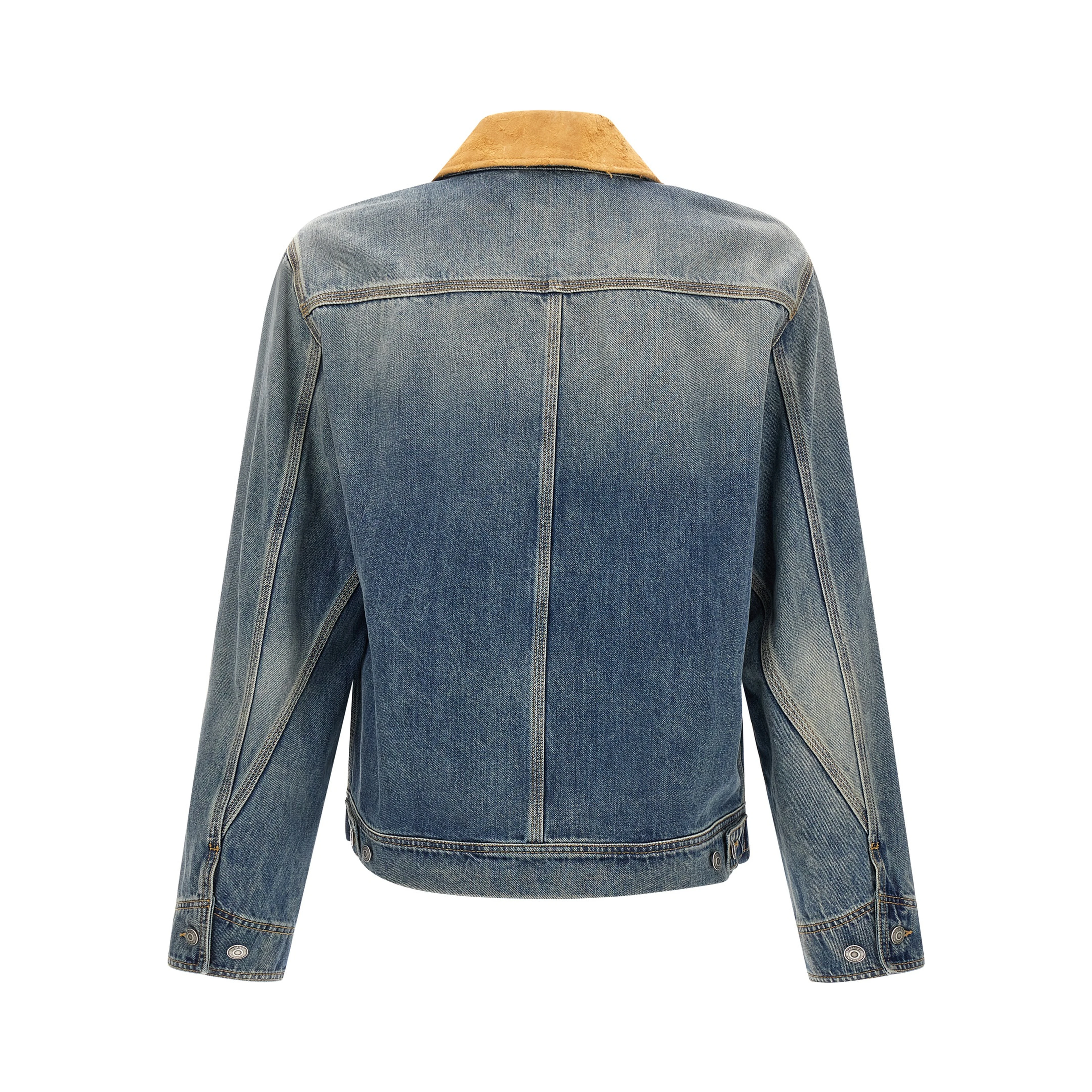 Blue Cotton Denim Jacket