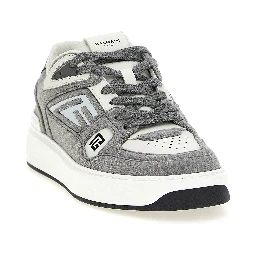 Multicolor Polyester Athletic Sneakers